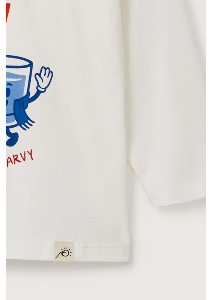 Kış Temalı Baskılı Uzun Kollu Tshirt indirimleri