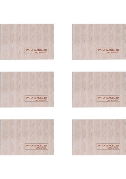 Param Makbuzu 2/50 2 Nüsha Otokopili 4013 - 6 Adet