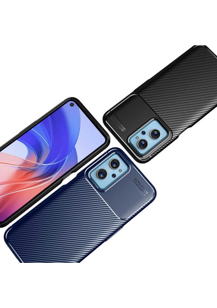 Oppo A76 Kılıf Vlmt Negro Silikon Kapak-Siyah indirimleri