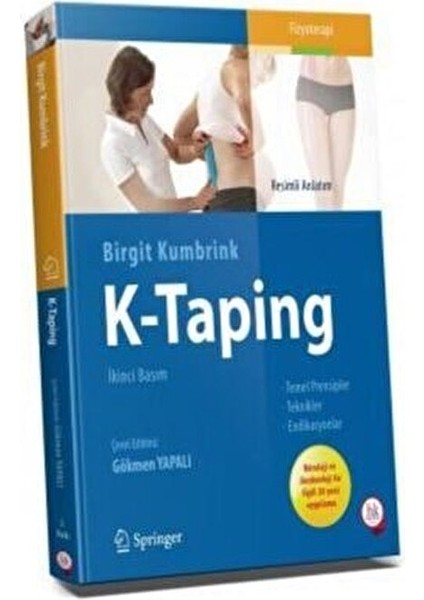 K-Taping – Gökmen Yapalı Kitabı, Fizyoterapi Konusunda 540 Sayfa Eğitim fiyatları