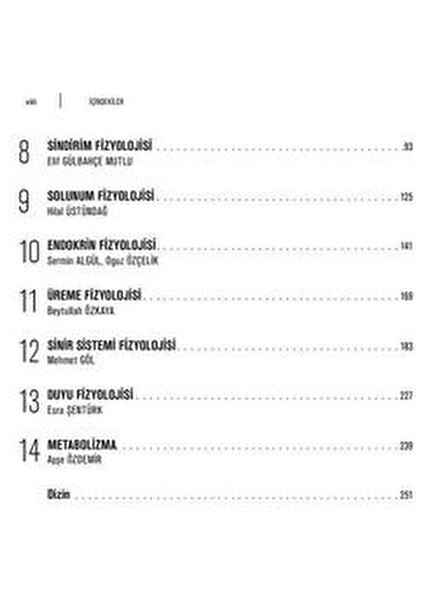 Sağlık Bilimlerinde Fizyoloji Ders Kitabı Kolektif Yazar 2022 Yayın Tarihli indirimleri