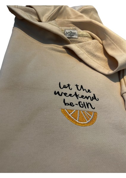 Weekend Oversize Unisex Kapüşonlu Sweatshirt fırsatları