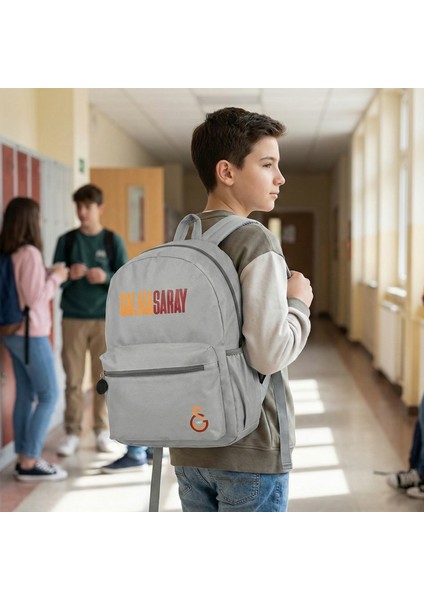 Gri Tek Gözlü Sırt Çantası fırsatları