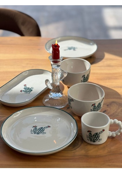 2 Li Kaktüs 21CM Tabak fiyatları