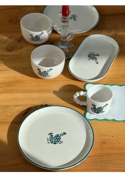 2 Li Kaktüs 21CM Tabak fırsatları