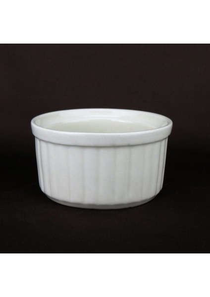 Seramik Çok Amaçlı Fırın Kabı – Sufle, Mumluk, Kahvaltılık Sunum ve Dekoratif Kullanım