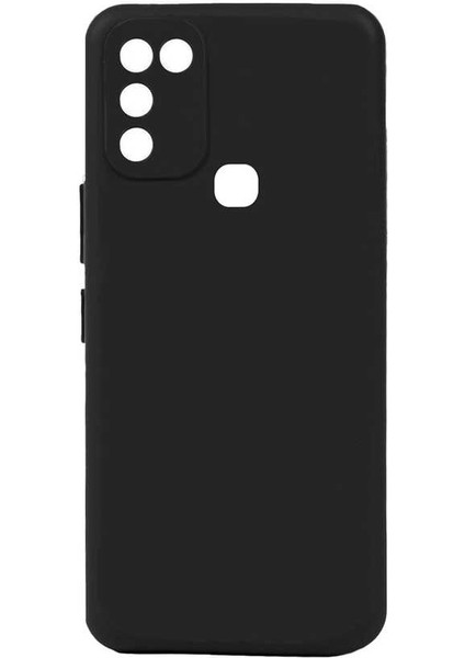 Infinix Hot 10 Play Kılıf Vlmt Biye Silikon-Siyah