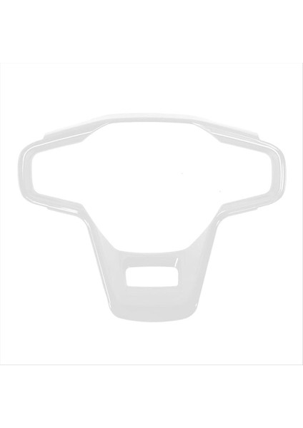 Ford Bronco 2021-2024 Iç Aksesuarlar Için Araç Direksiyon Simidi Paneli Döşeme Kapağı Beyaz (Yurt Dışından)