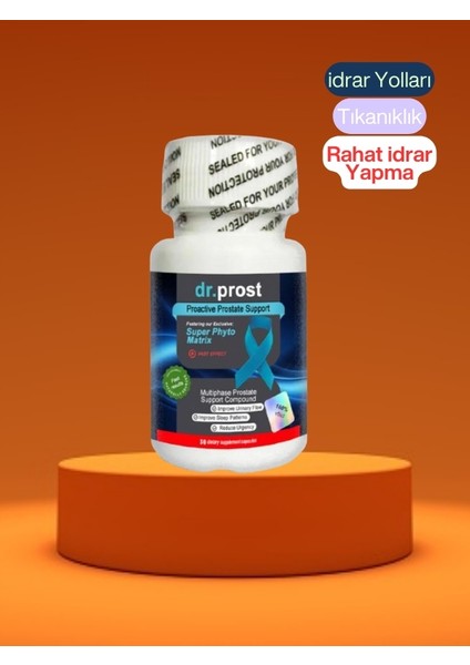 Dr. Prost Erkek Destekleyici Bitkisel Takviye