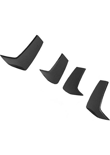 Audi A3 2021 Sis Lambası Için Araç Karbon Fiber Ön Arka Tampon Sis Fram Çerçevesi Dekoratif Aksesuarları Kapsar (Yurt Dışından) indirimleri