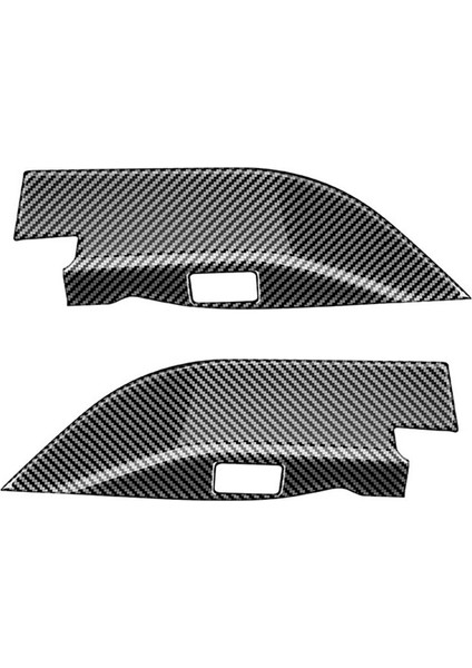 Toyota Alphard/vellfire 40 Serisi 2023 Karbon Fiber Orta Kapı Koltuk Pencere Asansör Anahtarı Cam Kontrolü Kapağı (Yurt Dışından)