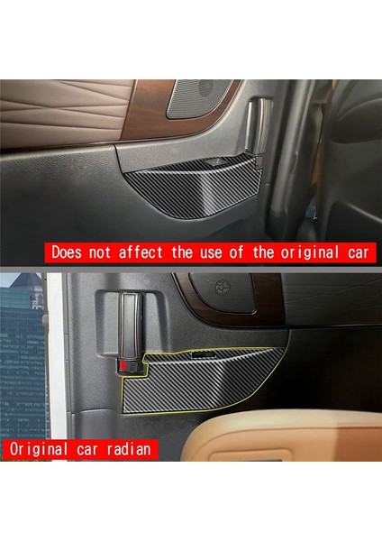 Toyota Alphard/vellfire 40 Serisi 2023 Karbon Fiber Orta Kapı Koltuk Pencere Asansör Anahtarı Cam Kontrolü Kapağı (Yurt Dışından) fiyatları