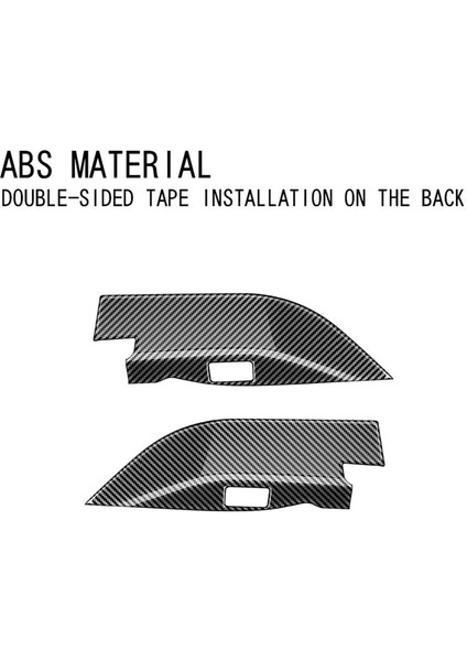 Toyota Alphard/vellfire 40 Serisi 2023 Karbon Fiber Orta Kapı Koltuk Pencere Asansör Anahtarı Cam Kontrolü Kapağı (Yurt Dışından) modelleri