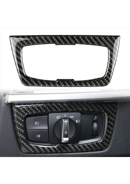 -Bmw F30 F31 F32 F33 F34 3serıes 328I 325I 2012-2020 Otomatik Far Anahtarı Çerçeve Iç Kapak Trim Karbon Fiber (Yurt Dışından) fırsatları