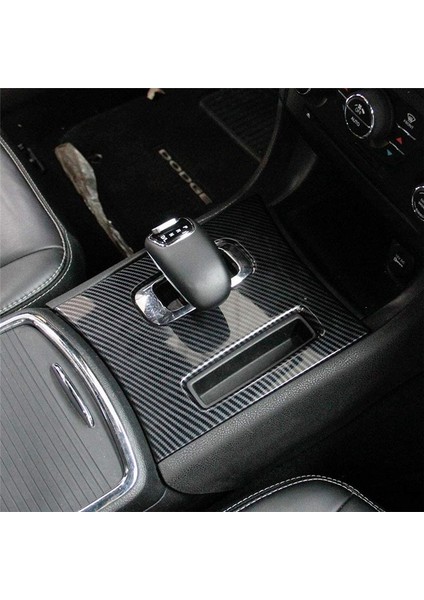 2010 2012 2012 2012 2013 2014 Için Merkezi Kontrol Dişli Vites Paneli Trim Dodge Charger &amp Chrysler 300/300C Abs Karbon Fiber (Yurt Dışından) fırsatları