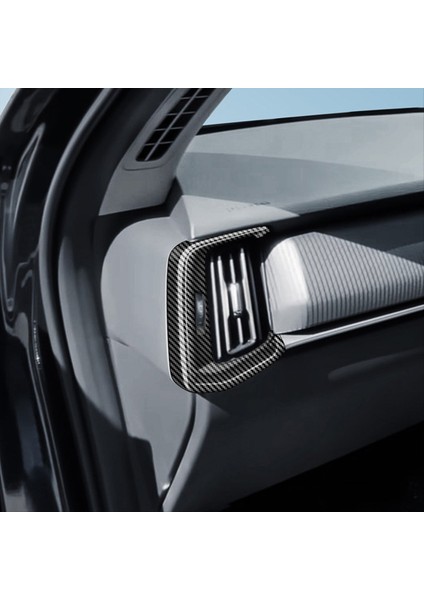 Mazda Cx-60 2022 2023 Karbon Fiber Araba Ön Panel Ön Panel Hava Çıkışı Kapak Kaplama Çerçeve Çıkartma Aksesuarları Rhd (Yurt Dışından) fiyatları