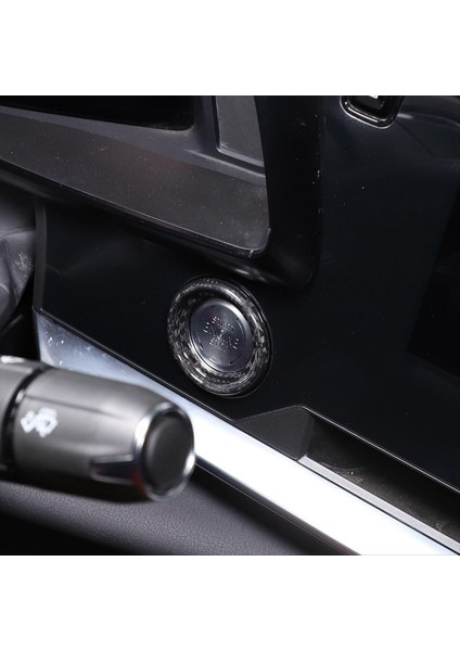 Chevrolet Için Corvette C8 2020-2023 Araç Motoru Başlat Durdurma Düğmesi Anahtarı Kapak Döşeme Sticker Aksesuarları Abs Karbon Fiber (Yurt Dışından) fiyatları