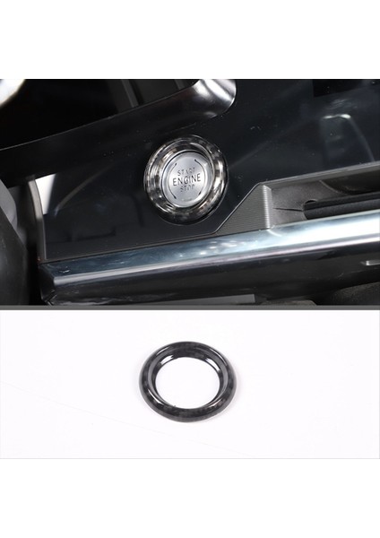 Chevrolet Için Corvette C8 2020-2023 Araç Motoru Başlat Durdurma Düğmesi Anahtarı Kapak Döşeme Sticker Aksesuarları Abs Karbon Fiber (Yurt Dışından) indirimleri