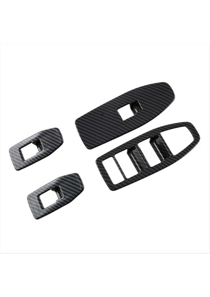 Bmw X1 U11 2023 2024 Araba Penceresi Asansör Anahtarı Düğmeleri Çerçeve Kapak Döşeme Stickers Aksesuarları Abs Karbon Fiber (Yurt Dışından) fırsatları