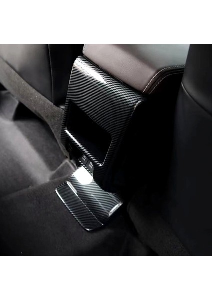 Toyota Yaris Atıv/vıos 2023 2024 Araba Arka Hava Çıkış Havalandırma Kapağı Kapak Aksesuarları Abs Karbon Fiber (Yurt Dışından) fırsatları