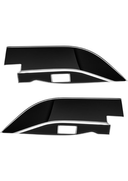 Toyota Alphard/vellfire Için 40 Serisi 2023 Parlak Siyah Orta Kapı Koltuk Pencere Asansör Anahtarı Kapak Cam Kontrolü Kapağı (Yurt Dışından)