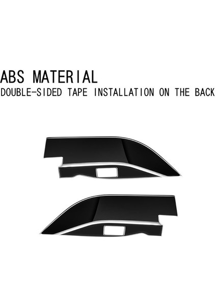 Toyota Alphard/vellfire Için 40 Serisi 2023 Parlak Siyah Orta Kapı Koltuk Pencere Asansör Anahtarı Kapak Cam Kontrolü Kapağı (Yurt Dışından) modelleri