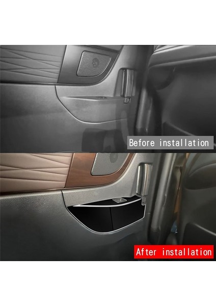 Toyota Alphard/vellfire Için 40 Serisi 2023 Parlak Siyah Orta Kapı Koltuk Pencere Asansör Anahtarı Kapak Cam Kontrolü Kapağı (Yurt Dışından) indirimleri