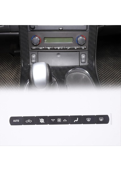 Chevrolet Için Corvette C6 2005-2013 Araba Ac Klima Dash Düğmesi Çıkartma Onarım Kiti Aksesuarları (Yurt Dışından) indirimleri