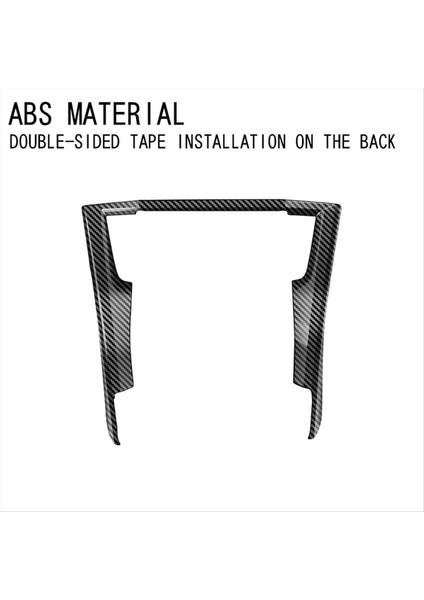 Toyota Alphard/vellfire 30 Serisi 2016-2023 Navigasyon Çerçevesi Merkezi Kontrol Ekran Trim Çerçeve Parlak Siyah (Yurt Dışından) fırsatları