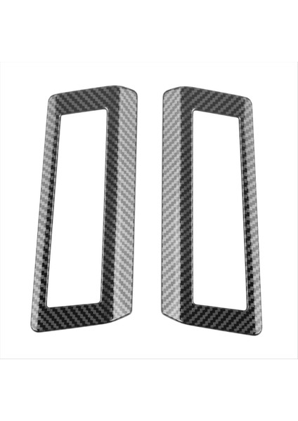 Toyota Alphard Vellfire 40 Serisi 2023+ Karbon Fiber Araba Orta Sıra Hava Outlet Trim Çerçeve Araç Iç Aksesuarları (Yurt Dışından)