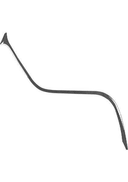 Toyota Camry Için 2018 2018 2019 2020 Karbon Fiber Iç Konsol Konsolu Gösterge Paneli Panel Çerçevesi Çıkartma Kapağı Döşeme (Yurt Dışından)