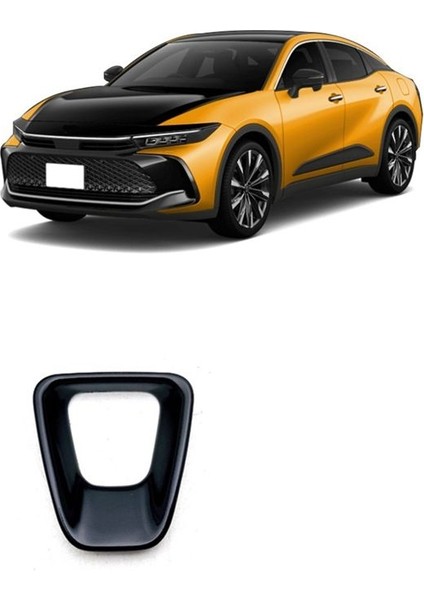 Toyota Crown SH35 Crossover Için 2023 Araç Direksiyon Simidi Trim Kapak Iç Aksesuarları Siyah (Yurt Dışından) modelleri