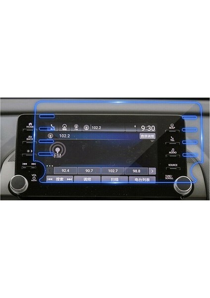 Honda Accord 18-19 Için 2 Adet Direksiyon Simidi Çerçeve Koruyucu Kapak Döşeme ile Araba Hd Temperli Cam Ekran Filmi (Yurt Dışından) modelleri