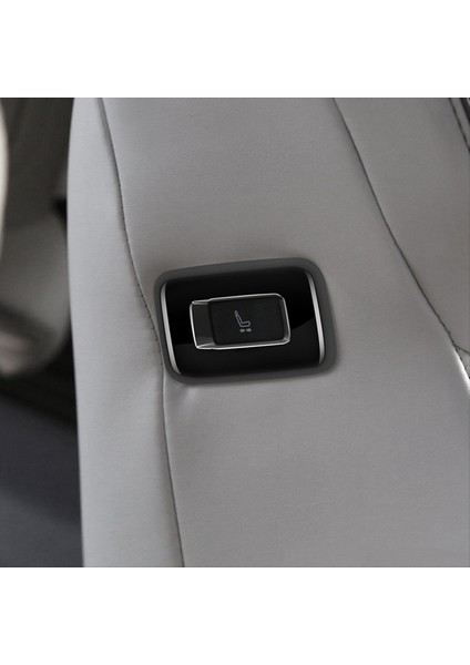 Toyota Alphard/vellfire Için 40 Serisi 2023+ Yüksek Yapılandırma Araba Orta Sıra Koltuk Yan Düğme Çerçevesi Parlak Siyah (Yurt Dışından) fırsatları