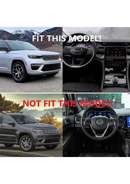 Far Anahtarı Düğmesi Panel Kapak Jeep Grand Cherokee L 2021-2022 Jeep Grand Cherokee 2022 Aksesuarlar (Yurt Dışından) fırsatları