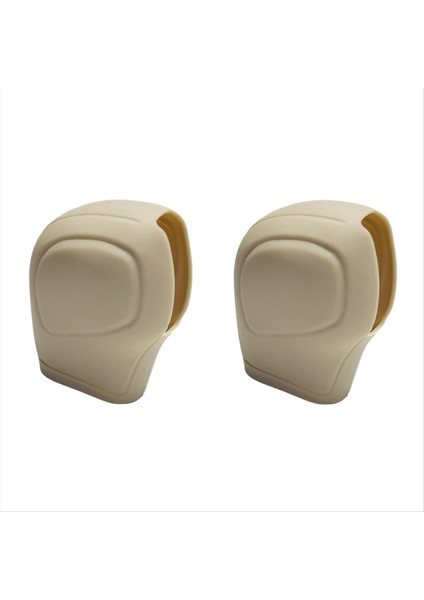 Araba Dişli Vites Düğmesi Kapağı Kayma Önleyici Otomatik Düğme Dişli Çubuk Koruyucusu Evrensel Araç Iç Aksesuarları (Bej) (Yurt Dışından)