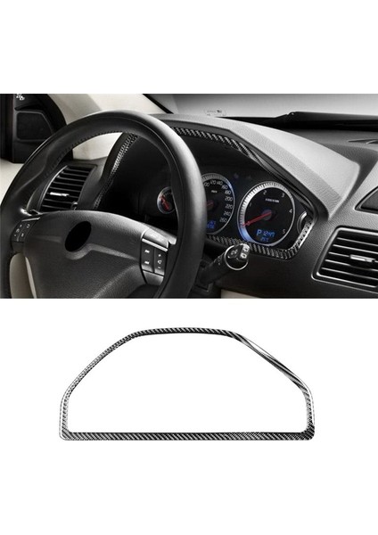 Enstrüman Metre Hızölçer Çerçeve Kapağı Trim Dekoratif Etiket Volvo Için Karbon Fiber XC90 2003-2014 Aksesuarlar (Yurt Dışından) indirimleri