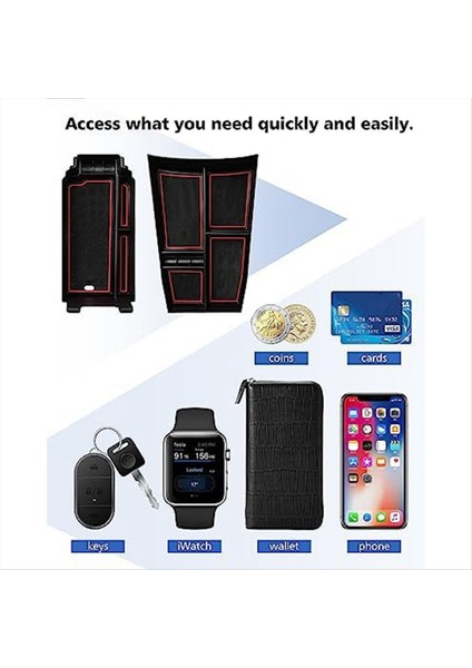 Nissan Rogue 2021 2022 2023 Merkez Konsolu Konsol Konsolu Konsolu Tepsi Koltuk Depolama Kutusu Konsol Alt Saklama Kutusu (Yurt Dışından) fiyatları