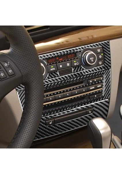 Bmw 1 Serisi Için Karbon Fiber Lhd E87 E81 E82 08-13 Merkez Konsolu Ac Radyo Cd&#39 Si Panel Trim Iç Aksesuarlar B (Yurt Dışından) indirimleri