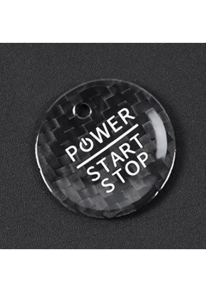 Araç Motor Başlangıç Durdur Düğmesi Gerçek Karbon Fiber Trim Sticker Ford Mustang Mach-E Için Iç Aksesuarlar (Yurt Dışından) fiyatları