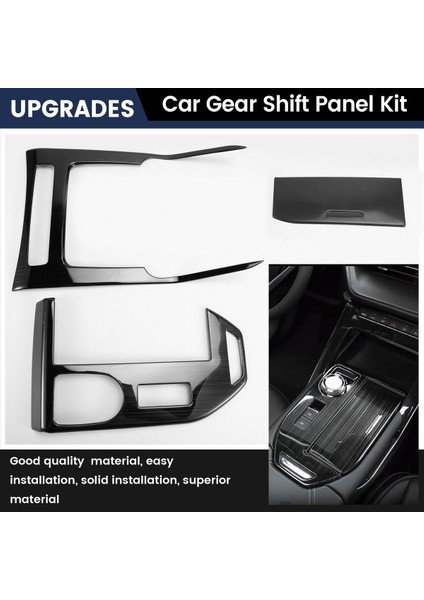 Haval H6 Için 3 Gen 2021-2023 Otomobil Merkezi Konsol Dişli Vites Paneli Depolama Kapağı Kit Trim Iç Aksesuarlar B (Yurt Dışından) fırsatları