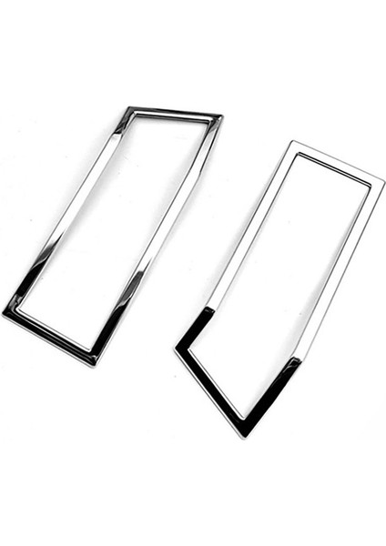 Mitsubishi Delica D5 2020 2021 Araba Krom Arka Reflektör Sis Işık Lamba Kapağı Trim Çerçeve Çerçeve Araba Stil (Yurt Dışından) modelleri