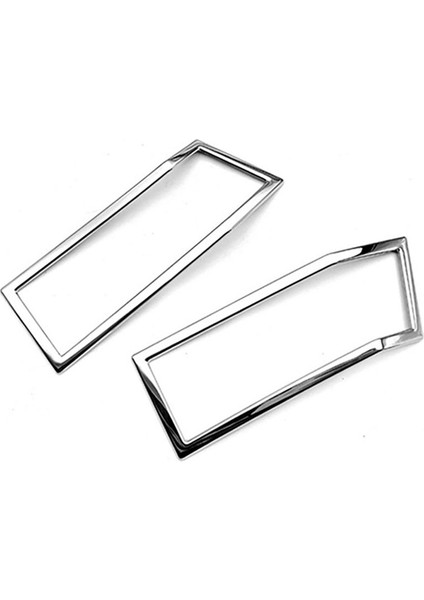 Mitsubishi Delica D5 2020 2021 Araba Krom Arka Reflektör Sis Işık Lamba Kapağı Trim Çerçeve Çerçeve Araba Stil (Yurt Dışından) fırsatları