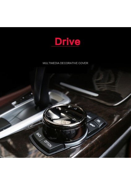 Idrive Araba Için 2x Multimedya Düğmesi Kapak Trim Düğmesi Sticker Için -Bmw F10 F18 F07 F20 F21 F06 F12 F30 F01 F02 F25 F26 (Yurt Dışından) fırsatları
