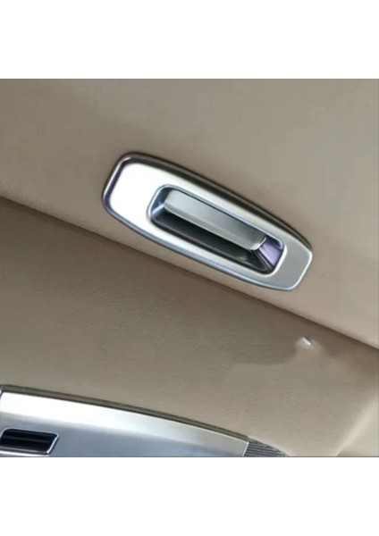 Toyota Alphard Için 2016-2018 Iç Arka Kubbe Araba Çatı Işığı Sunroof Harita Switch Çerçeve Kapak Döşeme Gümüş (Yurt Dışından) fiyatları
