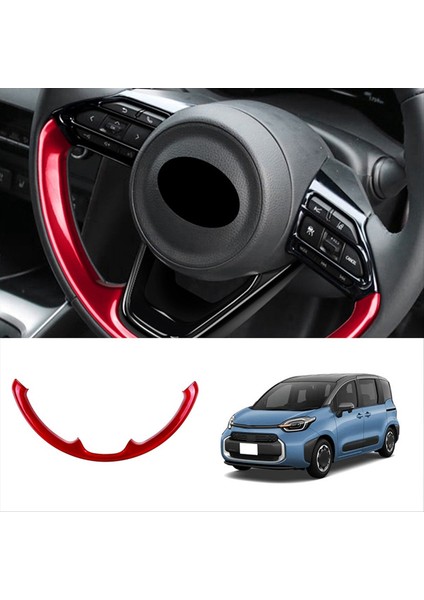 Toyota Sienta Aqua Yaris Için Cross 2022 2023 Araba Direksiyon Simidi Paneli Kapak Trim Çerçeve Sticker Aksesuarları C (Yurt Dışından) modelleri