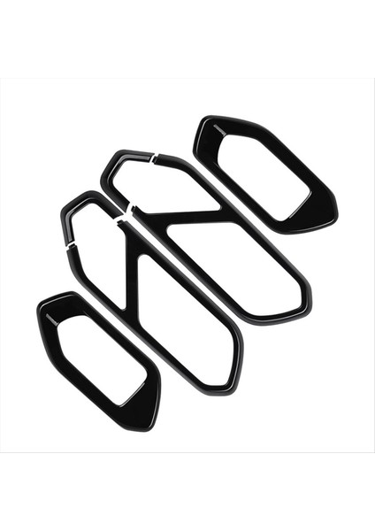 Parlak Siyah Araç Iç Kapı Tutucu Kase Panel Çerçeve Toyota Düzenleme/gr 2020-2022 Için (Yurt Dışından)