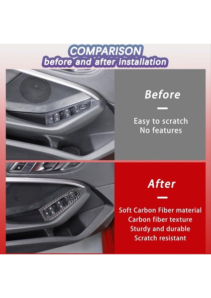 Karbon Fiber Araç Pencere Asansör Anahtarı Panel Bmw 2 Serisi F44 2020-2023 Iç Aksesuarlar Lhd (Yurt Dışından) indirimleri
