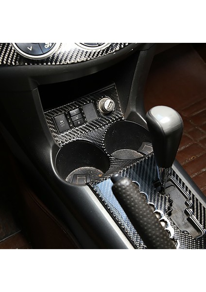 Toyota Eski Rav4 2006-2012 Için Araba Yumuşak Karbon Fiber Ön Dişli Fincan Tutucu Kapak Kaplama (Yurt Dışından) fırsatları