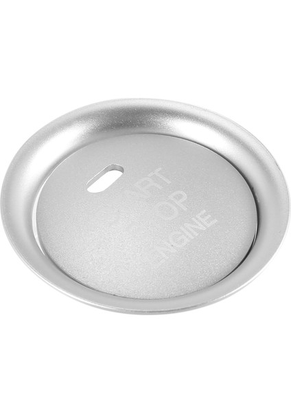 2pc Set Gümüş Alüminyum Anahtarsız Motor Push Başlat Düğmesi ve Mazda 3 Için Dekorasyon Halkası 3 6 Cx-3 Cx-5 Cx-9 Mx-5 W (Yurt Dışından) modelleri